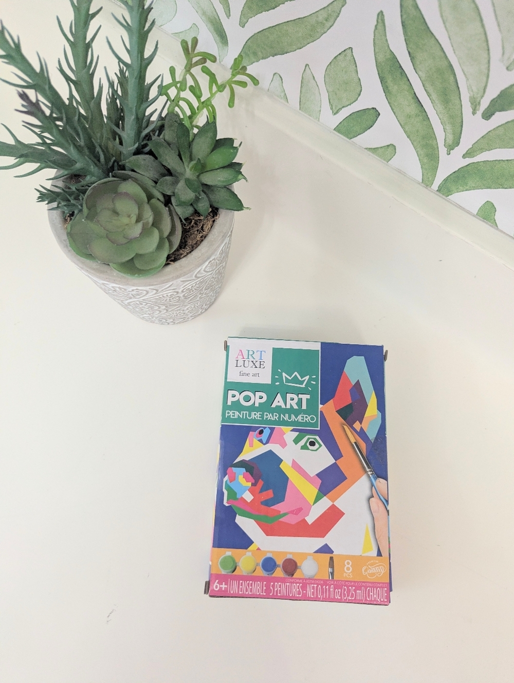 ArtLuxe Pop Art Paint-by-Number Kit in Multicolor